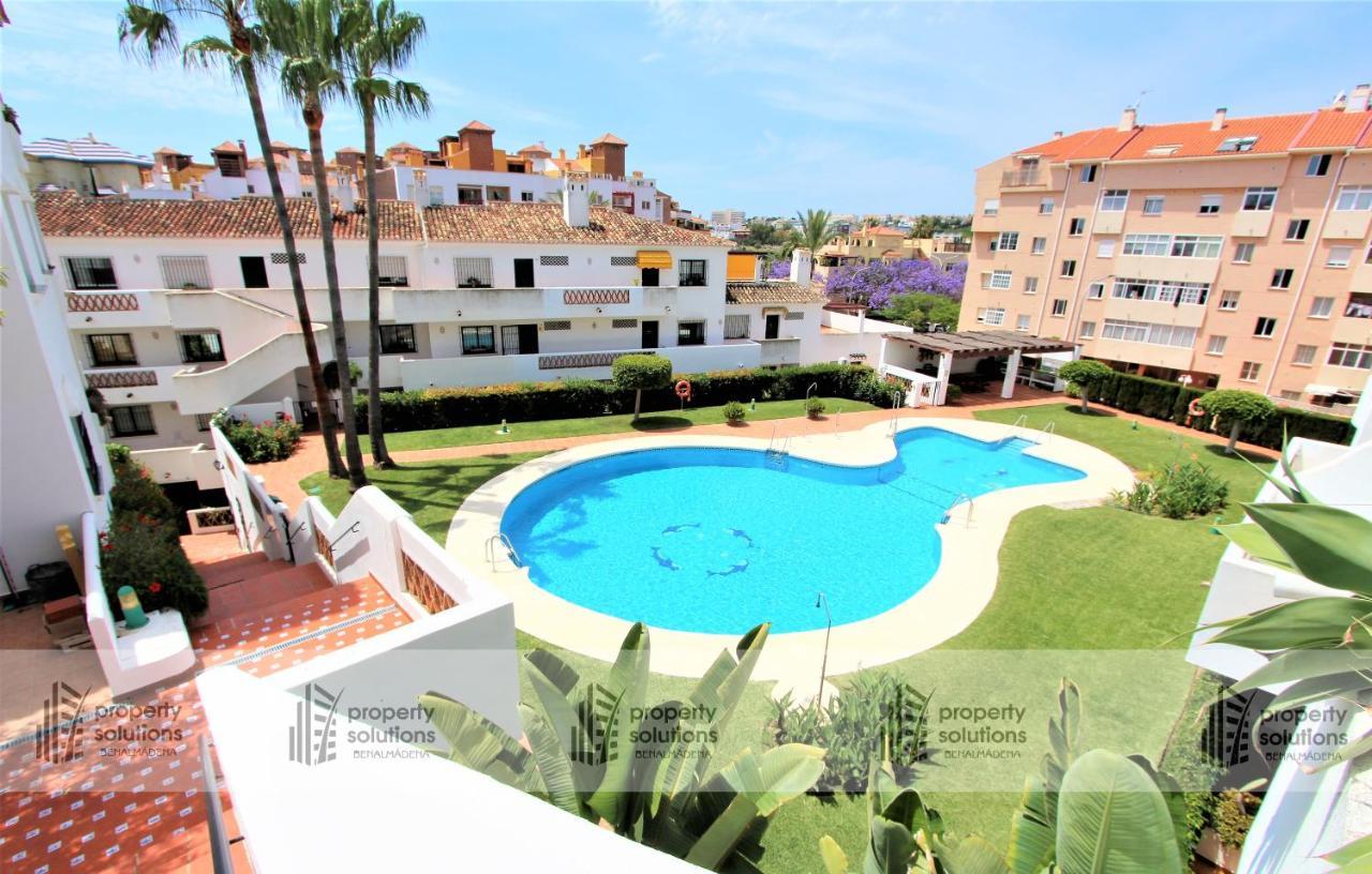 Pueblo Del Parque 3 - Terraza Soleada Con Jardin - Piscina Y Playa - Urbanizacion Tranquila Apartment Benalmádena Exterior foto