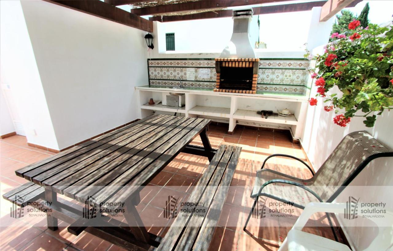 Pueblo Del Parque 3 - Terraza Soleada Con Jardin - Piscina Y Playa - Urbanizacion Tranquila Apartment Benalmádena Exterior foto