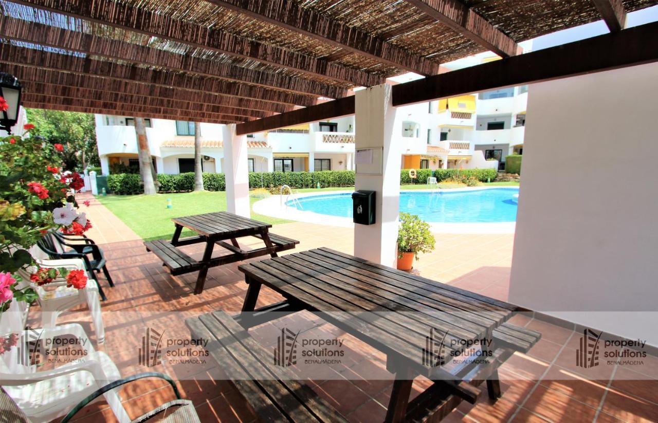 Pueblo Del Parque 3 - Terraza Soleada Con Jardin - Piscina Y Playa - Urbanizacion Tranquila Apartment Benalmádena Exterior foto
